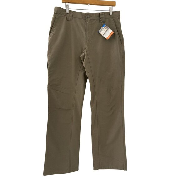 Brand New Columbia Olive Green Men's Utilizer II Pants size 32x32 Hiking - Picture 1 of 7